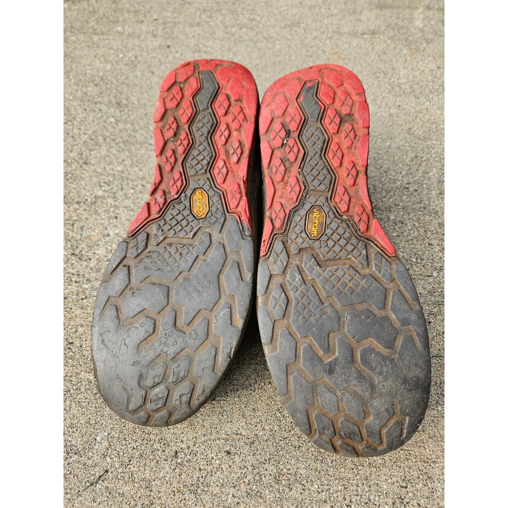 Red Wing CoolTech Athletics 6343 BOA Safety Toe Work Shoes Mens 13 D Black Red - Picture 6 of 9